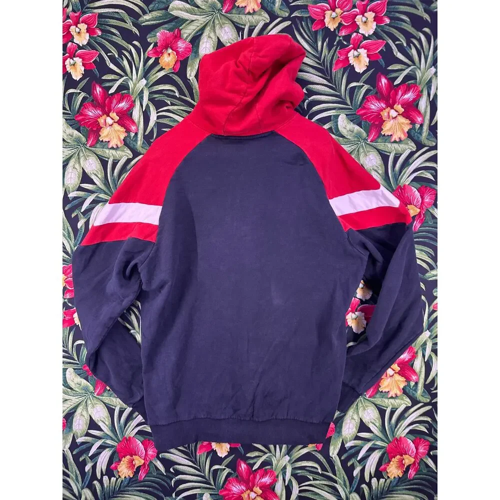 Vintage PUMA Iconic MCS Hoodie Tricolor Size XL